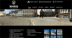 Desktop Screenshot of marisnatuursteen.be